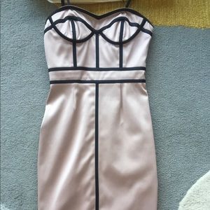 Jill Stuart satin bustier dress size 0